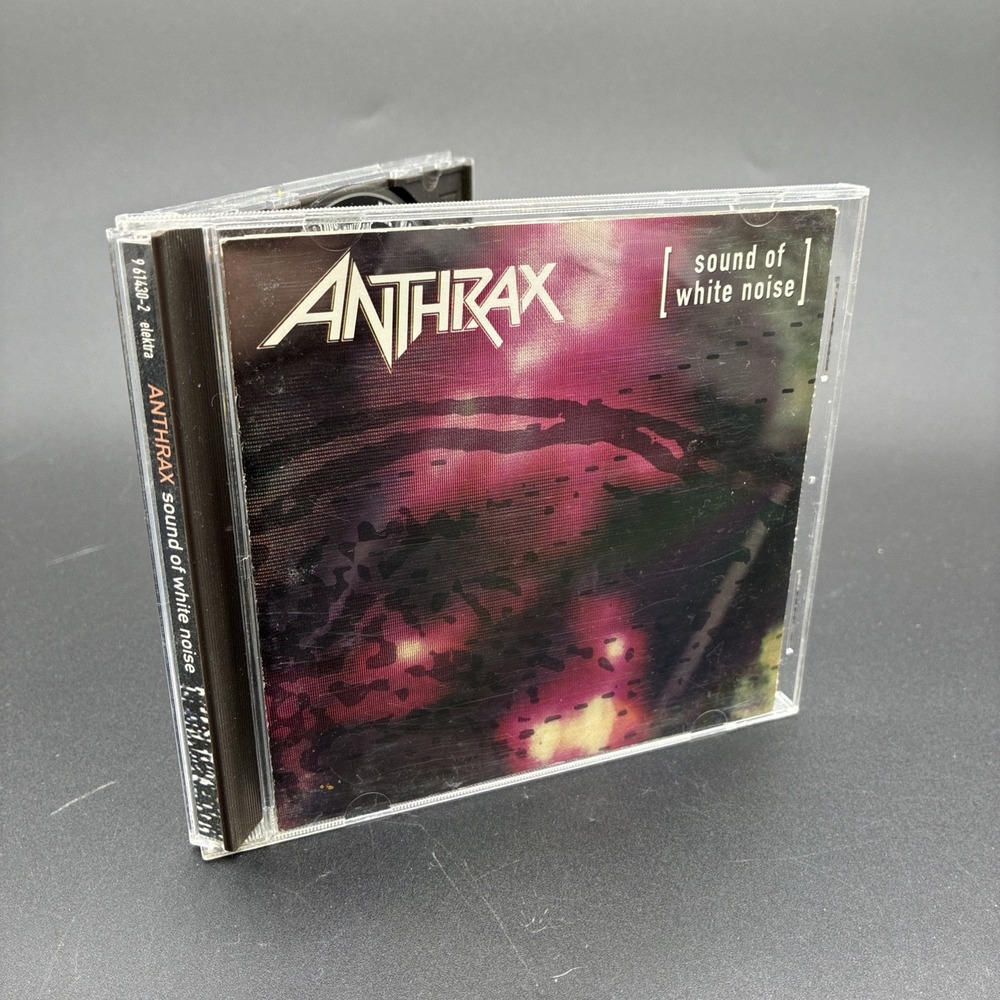 Anthrax Sound of White Noise CD 1993 Elektra Records Thrash Heavy Metal